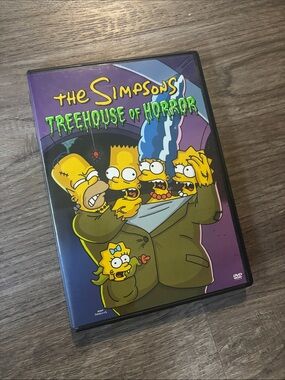 The Simpsons: Treehouse of Horror DVD - Yellow Cast Cover